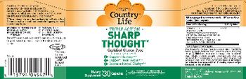Country Life Sharp Thought - supplement