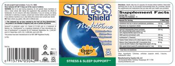 Country Life Stress Shield Nighttime - supplement