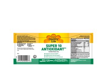 Country Life Super 10 Antioxidant - supplement