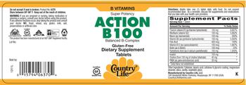 Country Life Super Potency Action B1000 - supplement