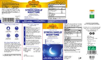 Country Life Triple Action Stress Shield Nighttime - supplement