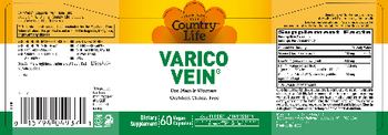 Country Life Varico Vein - supplement