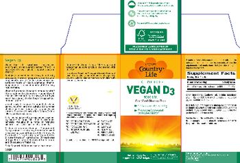 Country Life Vegan D3 5000 IU - supplement