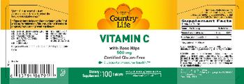 Country Life Vitamin C 500 mg - supplement