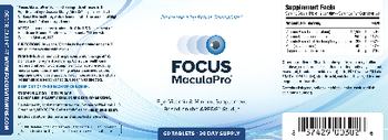 Covalent Medical Focus MaculaPro - eye vitamin mineral supplement