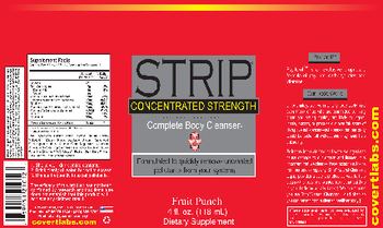Covert Labs Strip Complete Body Cleanser Fruit Punch - supplement