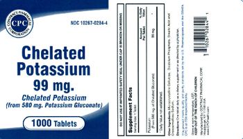 CPC Contract Pharmacal Corporation Chelated Potassium 99 mg - 