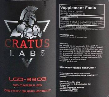 Cratus Labs LGD-3303 - supplement