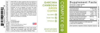 Creative Bioscience Garcinia Cambogia Green Coffee Complex - supplement