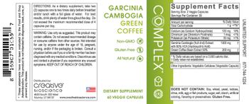 Creative Bioscience Garcinia Cambogia Green Coffee Complex - supplement