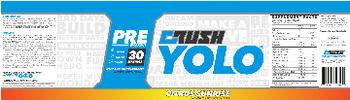 Crush Crush Yolo Pre Workout Citrus Sunrise - supplement