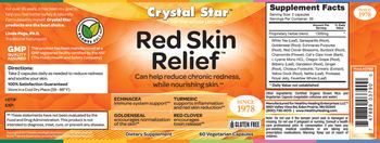 Crystal Star Red Skin Relief - supplement