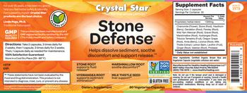 Crystal Star Stone Defense - supplement