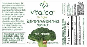 CS Health Vitalica - the original sulforaphane glucosinolate supplement