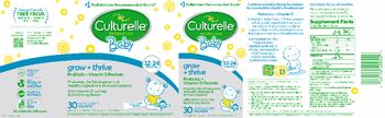 Culturelle Baby Grow + Thrive Unflavored - probiotic supplement with vitamin d