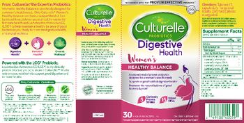 Culturelle Digestive Health Digestive Health Women's Healthy Balance - supplement