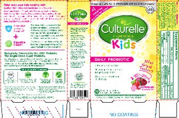 Culturelle Kids Daily Probiotic Natural Bursting Berry Flavor - supplement