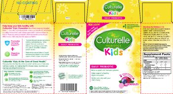 Culturelle Kids Daily Probiotic Natural Bursting Berry Flavor - supplement