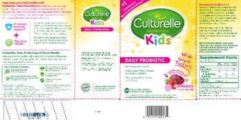 Culturelle Kids Kids Daily Probiotic Chewables Natural Bursting Berry Flavor - supplement