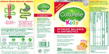 Culturelle Kids Kids Ultimate Balance for Antiobiotics Chewables Fresh Orange - supplement