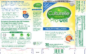 Culturelle Pro-Well Health & Wellness - supplement