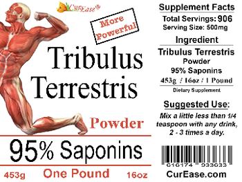 CurEase Tribulus Terrestris Powder - supplement