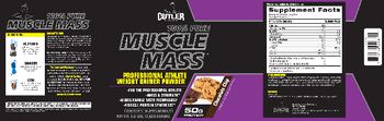 Cutler Nutrition 100% Pure Muscle Mass Chocolate Chip - supplement