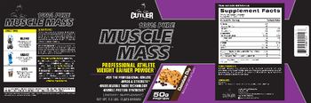 Cutler Nutrition 100% Pure Muscle Mass Chocolate Chip - supplement