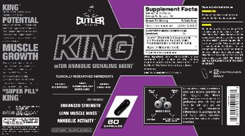 Cutler Nutrition King - supplement
