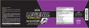 Cutler Nutrition Legend JC Grape Blast - supplement