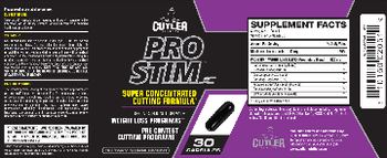 Cutler Nutrition Pro Stim JC - supplement