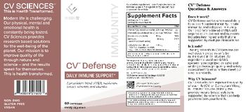CV Sciences CV Defense Immunity - supplement