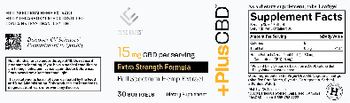 CV Sciences PlusCBD Extra Strength Formula 15 mg - supplement