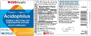 CVS Health Acidophilus - supplement