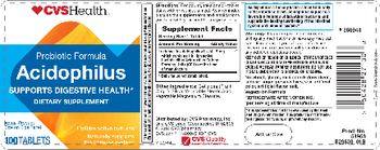 CVS Health Acidophilus - supplement