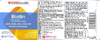 CVS Health Biotin 10,000 mcg - supplement