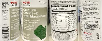 CVS Health Calcium Citrate+D with Magnesium - supplement