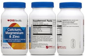 CVS Health Calcium, Magnesium & Zinc - supplement