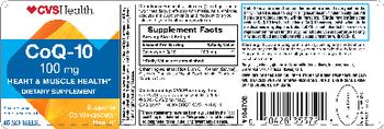 CVS Health CoQ-10 100 mg - supplement