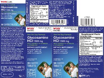 CVS Health Glucosamine HCl 1500 mg - supplement
