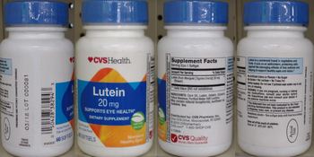CVS Health Lutein 20 mg - supplement