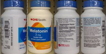 CVS Health Melatonin 3 mg - supplement