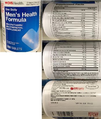 CVS Health One Daily Men's Health Formula - multivitamin multimineral supplement