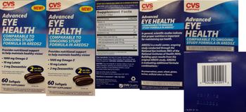 CVS Pharmacy Advanced Eye Health - supplement