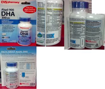 CVS Pharmacy Algal-900 DHA 300 mg - supplement