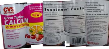 CVS Pharmacy Calcium Gummy Vitamins - supplement