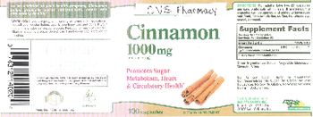 CVS Pharmacy Cinnamon 1000 mg - supplement