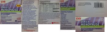 CVS Pharmacy Daily Menopause - multivitamin multimineralsoy supplement
