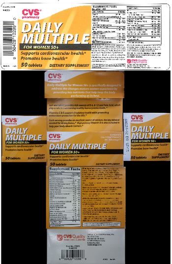 CVS Pharmacy Daily Multiple For Women 50+ - supplement