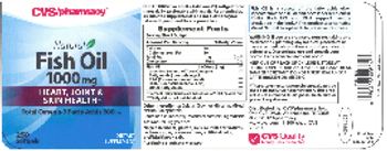 CVS Pharmacy Natural Fish Oil 1000 mg - supplement